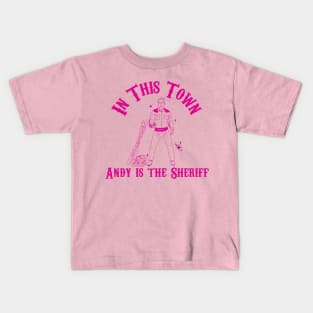 Andy Cohen is Sheriff Kids T-Shirt